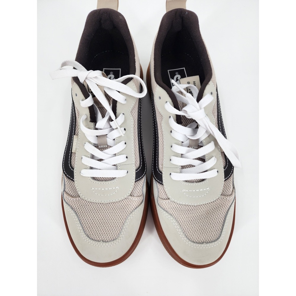 Vans Ultrarange EXO Mens Sneakers Oatmeal Gum Brown Mesh Low Top Shoes Size 10